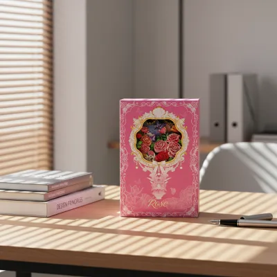 Factory Direct 3D Paper Art Notebook Personalized Printed Paper Carving Notebook for Home Office Decor