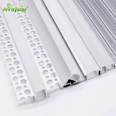 Aluminium Profile Strip Light Profile Channel Aluminium Lighting Surface Mounted with Diffuser PC Cover for LED Linear Strip