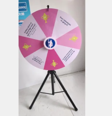 24" /31.5"/43" Floor Standing Spinning Prize Wheel,Spin to Win,Wheel of Fortune