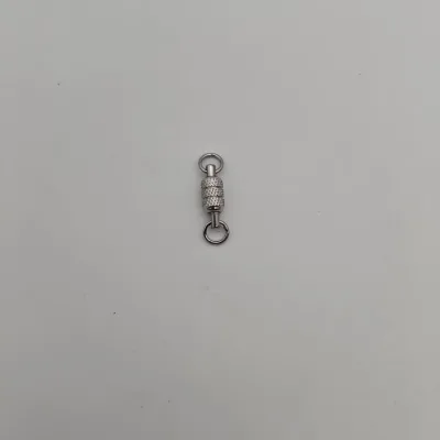 New Deep Sea Saltwater Fishing Accessories Connector Swivels Stainless Steel Ball Bearing Swivel Snaps Type Fishing Swivel