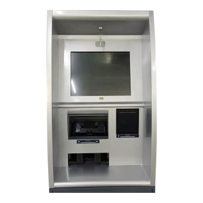Automatic Bank Equipment Cash Deposit Payment Kiosk Self Bill Banknote Cheque Money Cash Deposit Machine With Sorting Function