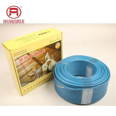 TUV approved indoor radiant underfloor heating cable
