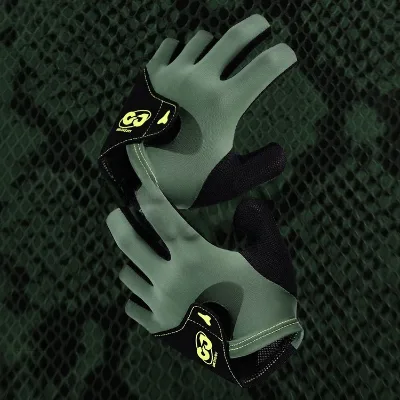 Manufacturers' Wholesale 3-Finger Snooker Gloves for Left Right Hand Half-Finger Gym Pool Cue Gloves for Summer Sports Low Price