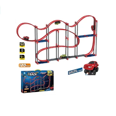 298pcs Building Blocks Track Kids Game Toy Racer Game Set