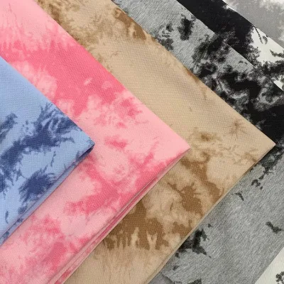 Make-to-Order 100% Cotton Stretc Plain 230g Cotton Tie Dye Finished Fabric for Dress Shirt