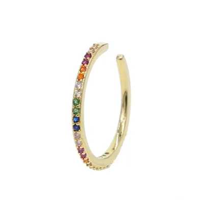 New Design Ear Cuff Finger Ring Two Way Used Big No Piercing Cuff Adjusted Midi Ring Jewelry