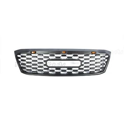 Wholesale Car Grills Accessories Front Grill Mesh Grille Led Lights Fit for 05-08' Toyota HILUX VIGO