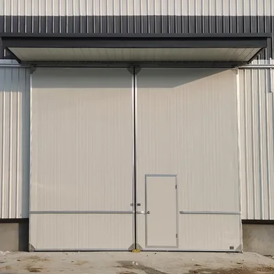 Windproof, Rainproof, and UV Resistant Aluminum Alloy Automatic Door