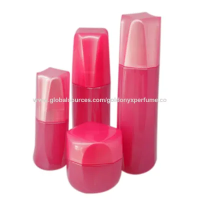 Cosmetic lotion bottle and jar