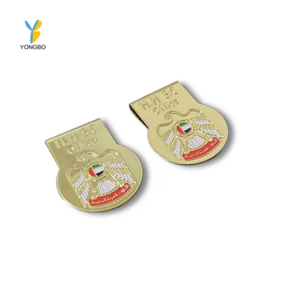 High Quality Golden Notebook Bookmark Binder Paperclips Accessories Paper Clips Gifts Binding Office Stationary Supplies