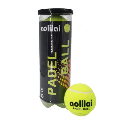 High Quality 45% Wool Pressurized Training Ball Durable and Personalized with Logo for Cricket Tennis Padel Rubber Material