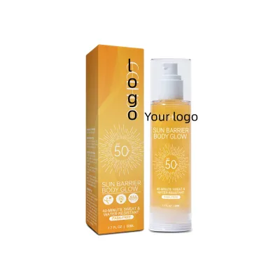 Private Label Sunscreen Body Oil with SPF 50+ | Hydrating & Water-Resistant Formula & Broad Spectrum UVA/UVB Protection Body Oil