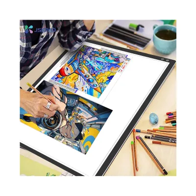 Adjustable Illumination Magic Pad Light up Led Drawing Tablet ultra Thin A4 Led Light Pad for Handwriting Sketching