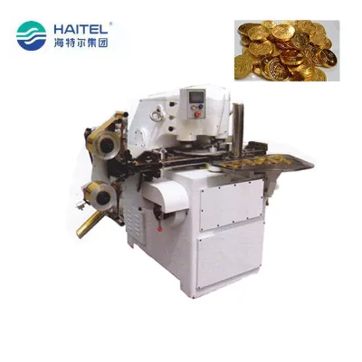 Golden Gold Coin Chocolate Packing Wrapping Machine Factory Price Top Quality China