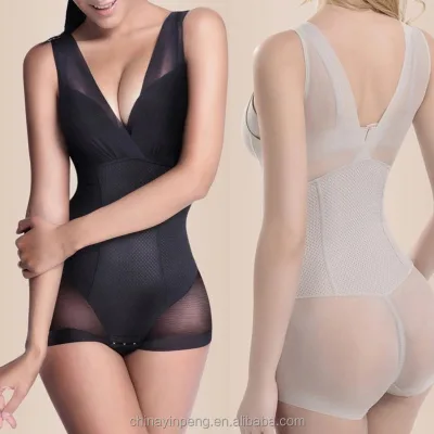 Lady Slimming Burn Fat Briefs Shapewear Tummy Slim Bodysuit Full Body Shaper