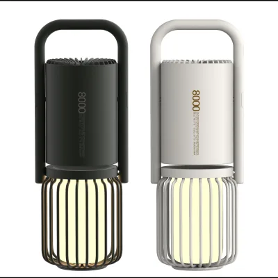 FY 8000mAh 4-in-1 Emergency Flashlight Bright Flame Ambient Light Long-Lasting Lithium Ion Pure Sine Wave MPPT Universal Light