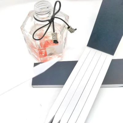 White Custom Perfume Test Strips Aromatherapy Fragrance Test Strips Essential Oils Test Tester Paper Strips