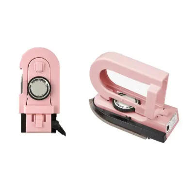 Foldable 220-240W Mini Electric Iron Travel-friendly Steam Ice Cream Shaped Dry Handheld Iron for Clothes for Household Use