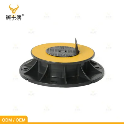 Popular TA-M 52-130mm Adjustable Decking Base Decking Support Legs Adjustable Plastic Deck Supports