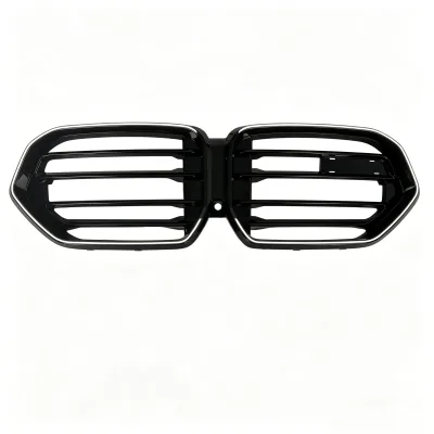 For for X5M F95 2019-2023+ ABS Gloss Black LED Illuminated Kidney Front Radiator Grille