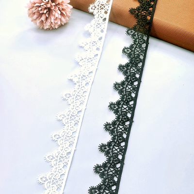Milk Silk Sequin Tassel Fringe Lace Trim