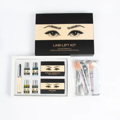 Professional Eye Lash Lifting Set Eyelash Eyeborw Permanent Perm Solution Set Custom Private Label Vegan Lash and Brow Lift Kit