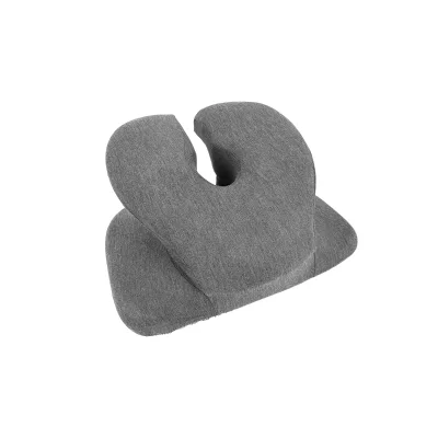 Wholesale Functional Neck Positioner Cover Memory Foam Office Nap Pillow Knitted Face-Down Desk Pillow for Office
