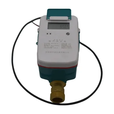 Cloud Supported Brass NB Valve Ultrasonic Meter, One-click Remote Valve Control for Centralized Community Water Management