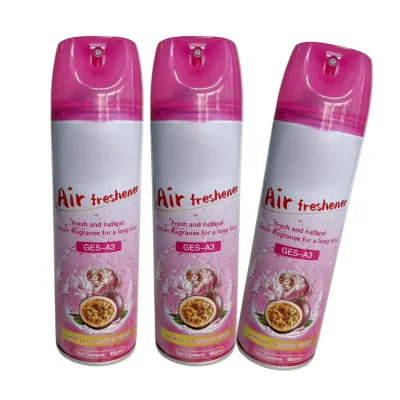 Custom Brand Wholesale Lemon Passion Fruit Air Freshener Spray