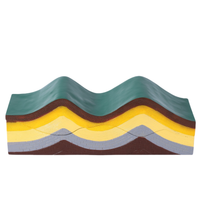 Middle School Geography Teacher Model M-203 PVC Earth Crust Deformation Demonstration Globe Volcanic Eruption Plate Landform