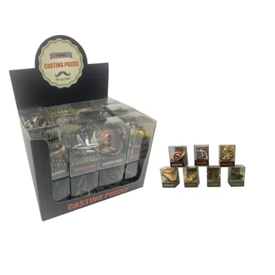 Cast Unlock Interlock Iron Puzzles Metal Games Intellectual Toys for Kids and Adults