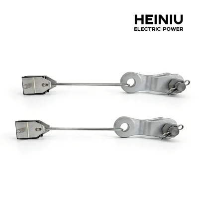 Preformed Galvanized Steel ADSS Cable Tension Clamp with Stainless Steel Rod for Overhead Fiber Optic Cable