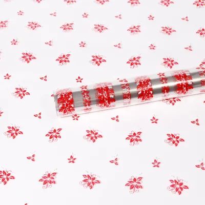 Flower Shop Decoration Gift Bouquet Wrapping Paper Flower Series Orchid Flower Color Transparent Cellophane