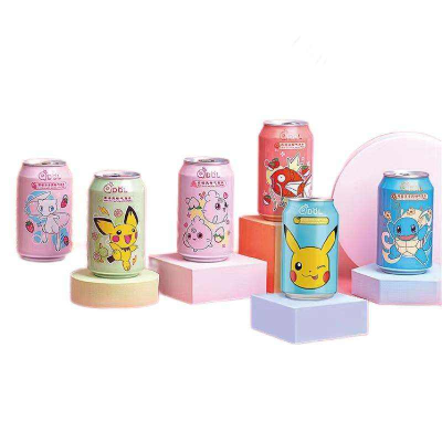 Best Selling 330ml QDOL Fruity Low Calories Carbonated Soft Drink