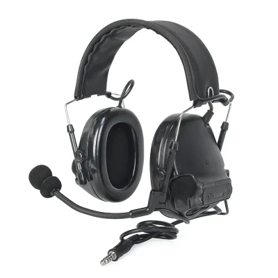 Z-TAC Tactical CII| Headset with ENC Noise Cancellation ABS Material Private Mold for Tactical Helmet Accessories