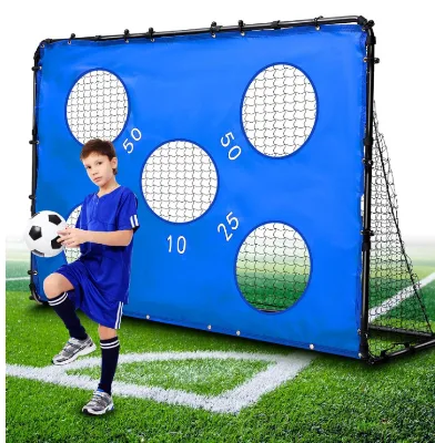Portable Football Training Equipment Target Net for Soccer Practice