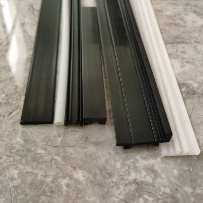 Aluminum Led Strip Factory Low Price Customized Uhmwpe Moulds Extruded Profiles Wear Plastic High Density Polyethylene Strips