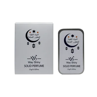 15G Solid Perfume Parfum Suitable for Unisex Mini Portable Luxury Long-lasting Fragrance Rose Scent