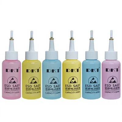 Anti-static Dispensing Coating Bottle 60ML Industrial ESD Rosin Bottle DKT ESMSP Model