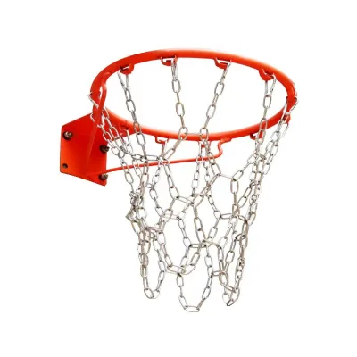 Factory Indoor and Outdoor Basketball Net Stainless Steel Braided Chain Heavy Duty Standard Basketball