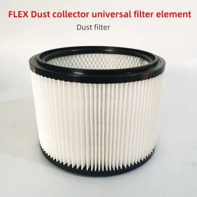 Suitable for FLEX Vacuum Cleaner Filter Cartridges, Dust Collection Bins, air Filter Accessories, Round Dust Traps
