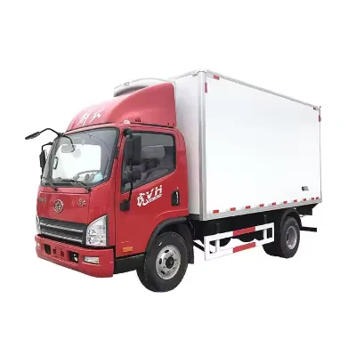 FAW Customized 2 Ton 5 Ton 10 Ton Refrigerator Truck Small Freezer Refrigerated  Trucks for Sale