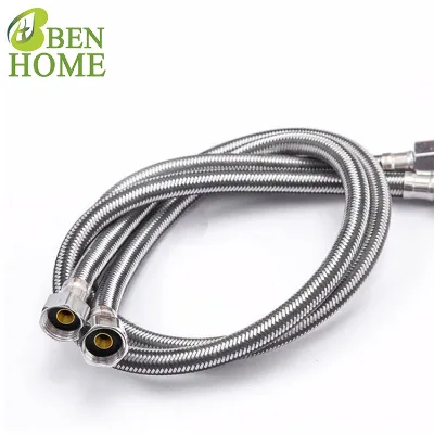 304 Stainless Steel Braided Hose Double Head for Bathrooms