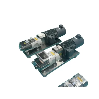 Food Grade SS304/316 Servo Motor Twin/double Screw Pump Transfer Pump for High Viscosity Cream Paste