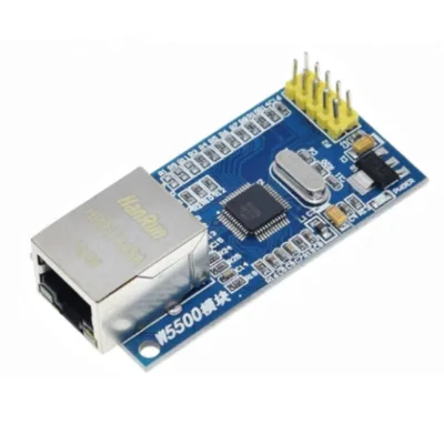 HORNG SHING W5500 2.97V-3.63V SPI Interface Ethernet TCP/IP Network Module Ethernet Module W5500