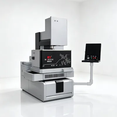 Advanced Heavy Duty 800x1000mm Working Travel Smart PLC Multicut Medium Speed 5-Axis Servo All-in-One CNC Wire EDM Motor Engine