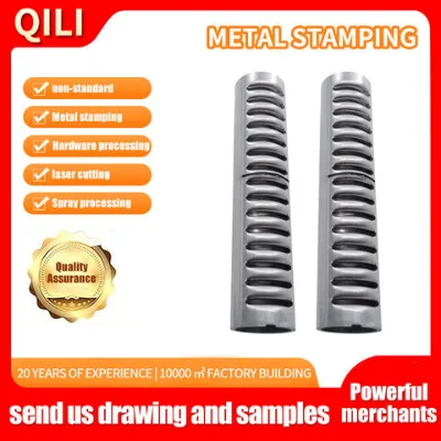 Custom manufactured Metal stamping part/pipe processing