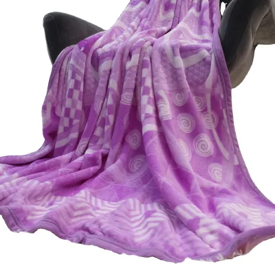 Wholesale High Quality Solid Flannel Blanket Fleece For Winter Baby Throw Blanket