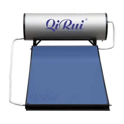 Complete 100L 150L 200L 300 Liter Chauffe Eau Solaire Thermodynamique Solar Geyser Enamel Jacket Tank Flat Plate Water Heater