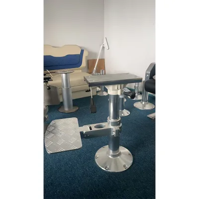 Aluminum Alloy Disc Base Boat Seat Pedestal